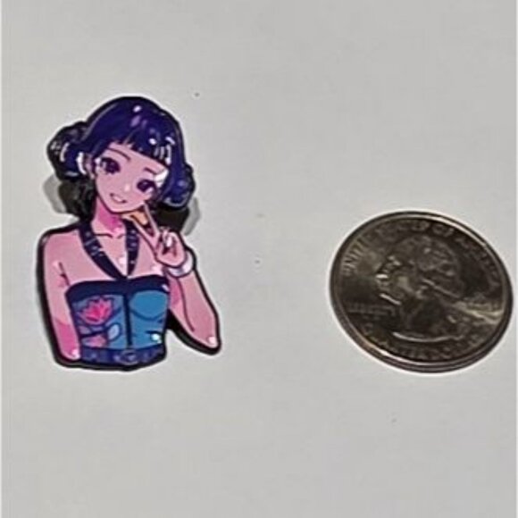 Netflix KPOP Demon Hunters Huntrix Golden Anime Style Collection Enamel Pin - Picture 6 of 10